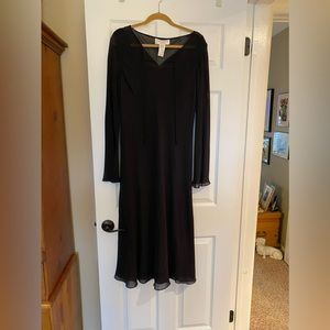 Jones New York black dress.